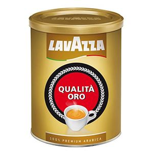 Lavazza Kaffee Qualita Oro Espresso Arabica Röstkaffee Bohnenkaffee 250g