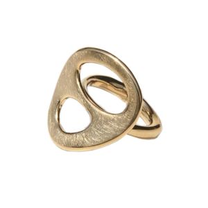 Fossil Damen Ring goldfarben JF83709, Ringgröße:53 (16.8 mm Ø)