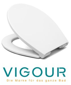 VIGOUR One WC-Sitz mit Absenkautomatik, weiß