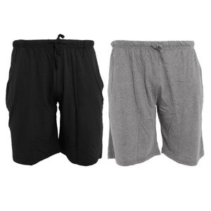 Šortky Tom Franks jersey lounge, 2 balení SHORTS232 (M) (černá/šedá)