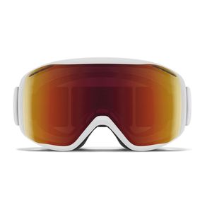 Smith RALLY Skibrille, Farbe/Glas:white 2324/red solx mirror antifog