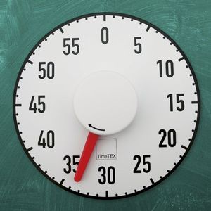 TimeTEX Tafel-Zeitdauer-Uhr "Automatik" magnetisch, 190 mm ø