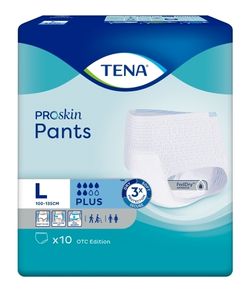 Tena Pants ProSkin Majtki chłonne plus L, 10 sztuk