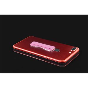 Universal Finger-Halterung - Rosa - für Smartphones / Tablets für verbesserte Einhandbedienung