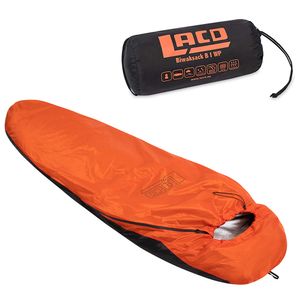 LACD - robuster, atmungsaktiver 1 Personen Leicht Biwaksack - Wärmereflektion, orange