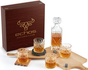 Echos Whiskyset | Whiskygläser | 6-Teiliges Whiskeyset