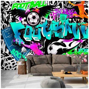 Artgeist Fototapete - Sports Graffiti 350 x 245 cm Full-HD Druck