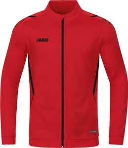 JAKO Polyesterjacke Challenge rot/schwarz L