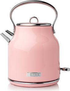 Haden Heritage Wasserkocher English Rose 1,7 L, rosa