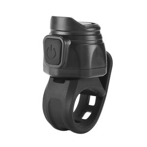 Elektrische Fahrradklingel 80dB Elektrische Fahrradhupe Fahrradlenkerklingel Laute Alarmklingel Fahrradsicherheitszubehoer Wiederaufladbare USB-Fahrradhupe