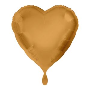 folienballon metallic 43 cm gold