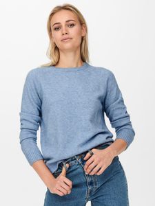 Pletený sveter s dlhým rukávom Basic regular fit top ONLLESLY | L