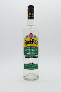 Rum-Bar White Overproof Jamaica Rum