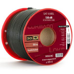 Lokmann čierny 135dB 50m - medene jadro