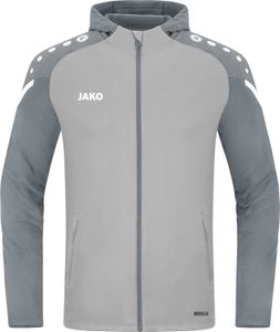 JAKO Kapuzenjacke Performance 152 Soft Grey/Steingrau
