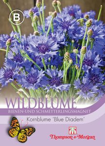 Wildblume Kornblume Blue Diadem | Kornblumensamen von Thompson & Morgan
