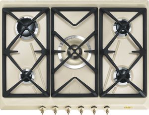 Smeg Kochfeld Coloniale SRV876POGH