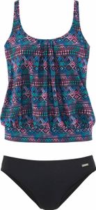 LASCANA Oversize-Tankini bedruckt Größe 50 LASCANA Oversize-Tankini bedruckt Größe 50