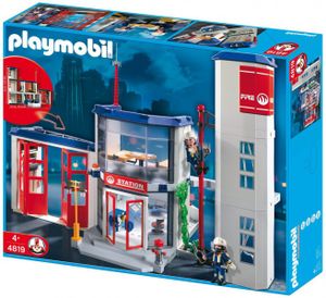 Playmobil Fire Station, 580 mm, 340 mm, 470 mm, Kunststoff, Mehrfach