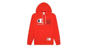 Champion x Stranger Things Hoodie, Rot - L