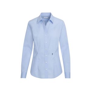 Seidensticker Damen Bluse langarm 80613 Blau Light Blue 38