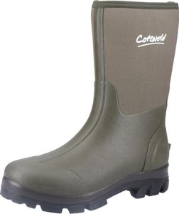 Cotswold - Herren Gummistiefel "Kensington", Neopren FS10631 (47 EU) (Grün)