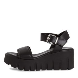 Tamaris Damen  Sandalen 1-28712-42 Schwarz