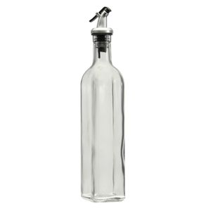 4pcs 500ml Essig Öl Flasche Essigspender Ölspender Spender Glas für Heißluftfritteuse