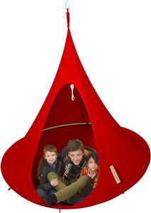 Cacoonworld Hängehöhle "Cacoon", Rot, Double, ø 1,8 m Cacoonworld Hängehöhle "Cacoon", Rot, Double, ø 1,8 m