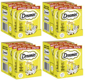 DREAMIES Portionsbeutel Mega Pack mit Käse 4x 4x 180g