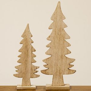 Weihnachtsbaum Kjell Tannenbaum Deko Baum Holz natur 40 cm