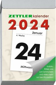ZETTLER 602474 Denný blok č. 4 - 1 deň /1 strana, 6,5 x 10 cm