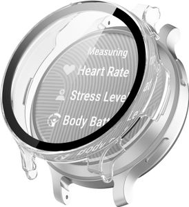 INF Garmin Lily 2 Active-Uhrengehäuse mit Displayschutz aus gehärtetem Glas Transparent