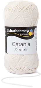 Schachenmayr Catania 00130 Cream Przędza dziewiarska