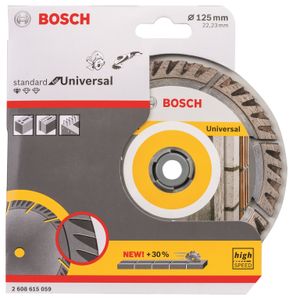 Bosch Diamanttrennscheibe 125x22,23 Stnd. Universal Speed