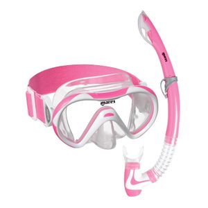 Mares Vento Kinder Schnorchelset Tauchbrille und Schnorchel , Farbe:pink/rosa