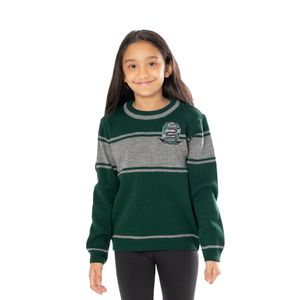 Harry Potter - "Varsity" Pullover für Kinder BN4648 (146-152) (Grün)