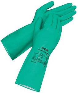 uvex Schutzhandschuh profastrong NF 33 grün Gr. 10