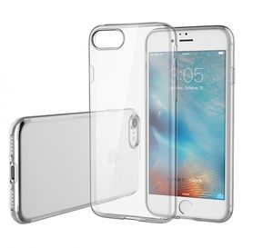 Hülle für Apple iPhone 7/8 Handy Hülle Silikon Cover Schutzhülle Case Slim Klar
