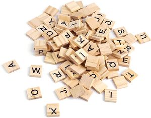Pyzl Scrabble Buchstaben Holz Scrabblefliesen 200 X Scrabblesteine Alphabet Brettspiel