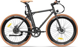 Elektrische Fahrräder FAFREES F1 10AH - 250W Motor 36V10AH Akku 27.5 Zoll Reifen Mechanische Scheibenbremsen - Schwarz
