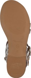 Tamaris sandał damski gladiator rzymski z paskiem T 1-28155-44, rozmiar:38 EU, kolor:Brązowy