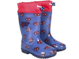 Pvc Regen Stiefel Spiderman Blau