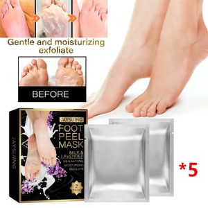 20 Stück Feet Fußmaske zur Hornhautenfernung Anti Hornhaut Socken Fuß Peeling-Maske Care Körperpeelings