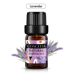 COSCELIA 5ML Aromatherapie Duftöl, Ätherisches Öl, Natürliche ätherische Öle, Duftöle für Diffusor, Luftbefeuchter, Entspannen #Lavendel