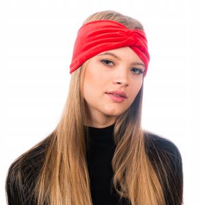HEYO Damen Stirnband Winter Samt Haarband Breit Kopfband warme Ohrenwärmer (Rot)