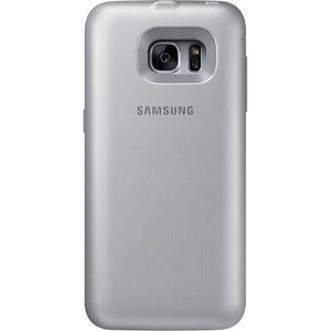 SAMSUNG Back Pack silver für Galaxy S7 edge, schützende Hartschale mit induktiver Aufladung