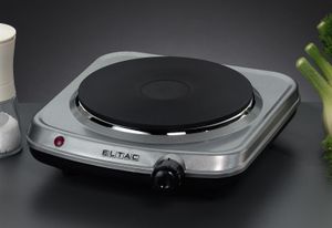 ELTAC Einzelkochplatte EK 18 silbermetallic, 1500 Watt ELTAC Einzelkochplatte EK 18 silbermetallic, 1500 Watt