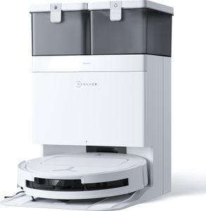 ECOVACS Saug-/Wischroboter DEEBOT T50 PTO OMNI mit OMNI-Station und ultradünnem Design White One Size