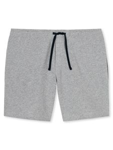 Schiesser Herren kurze Schlafanzughose Loungehose Long Boxer - 163838, Größe Herren:50, Farbe:grau-melange